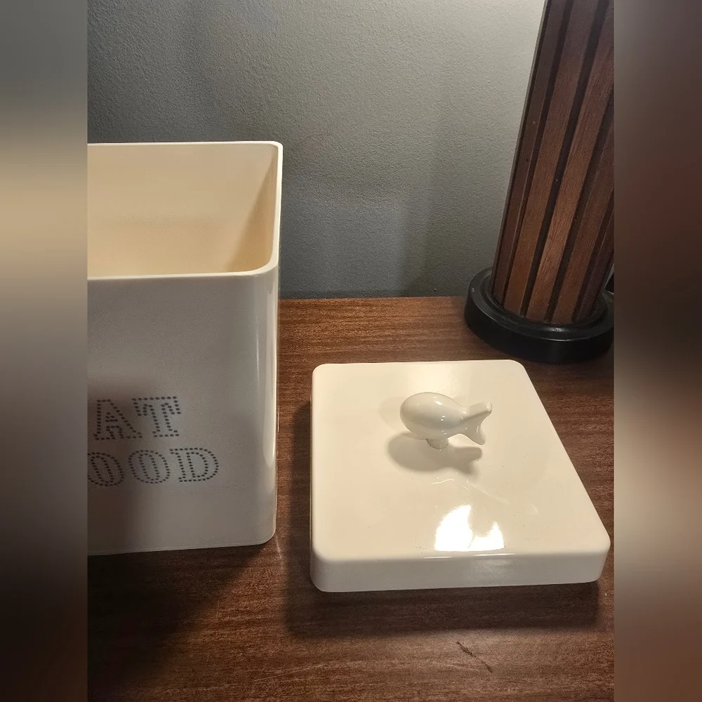 Martha Stewart Cat Food Storage Container